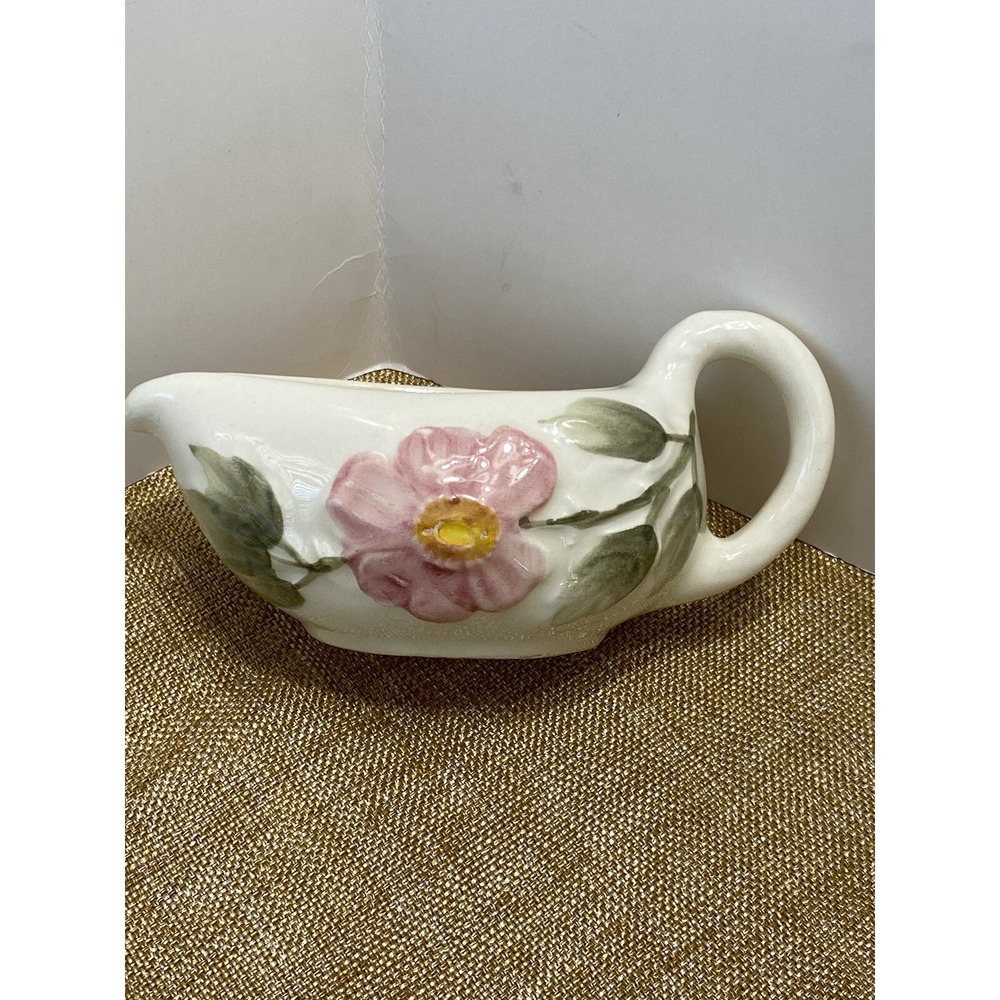 Vintage Ceramic Gravy Boat / Creamer Made In Brazil